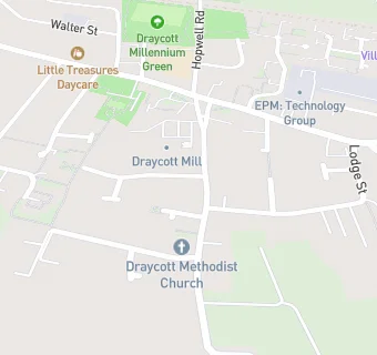 map for Draycott Confectioners Ltd