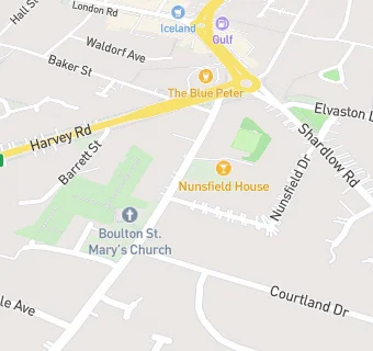 map for Nunsfield House Community Association