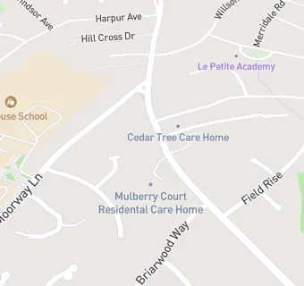 map for Mulberry Court Supported Living Ltd