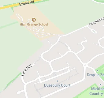 map for Mickleover Country Park and Social Club