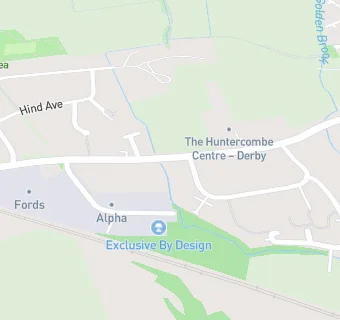 map for Ellern Mede Derby