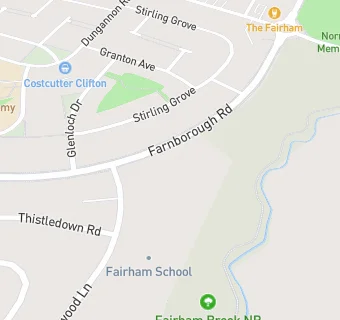 map for Fairham Community College