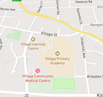 map for Village Primary Academy