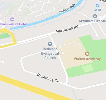 map for Bethesda Evangelical Church