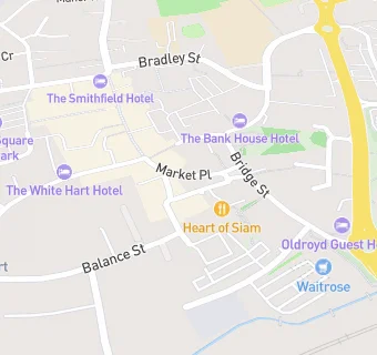 map for UTTOXETER MINI MARKET