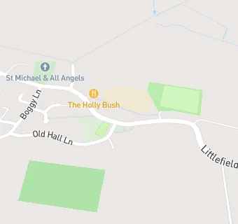 map for Holly Bush Inn