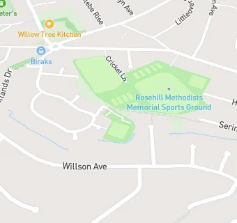 map for Derby Co Operative Bowls and Social Club