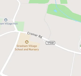 map for Gresham Village Primary School