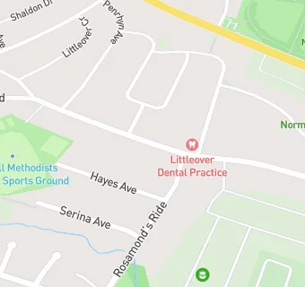 map for Littleover Dental Practice