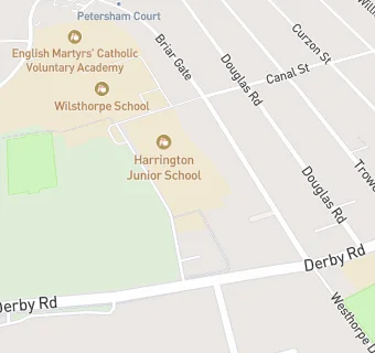 map for Parklands Infant and Nursery School