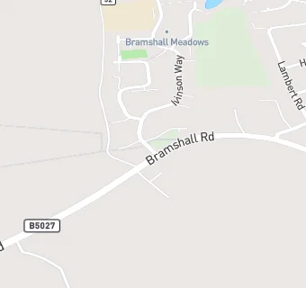 map for Bramshall Meadows First School