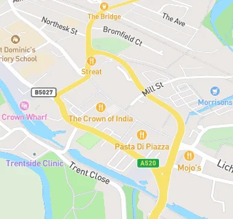 map for The Crown Hotel