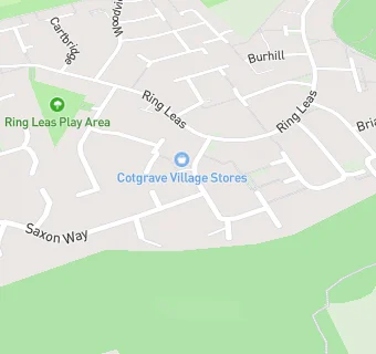 map for Mydentist, West Furlong, Cotgrave