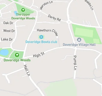 map for Doveridge Village Store