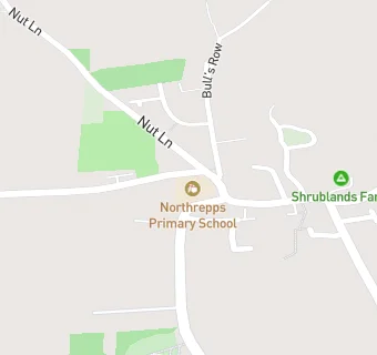 map for Northrepps Primary School