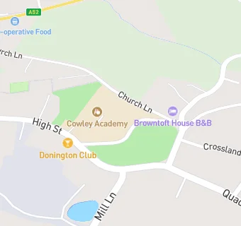 map for The Cowley Academy