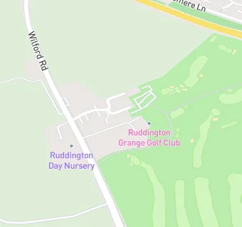 map for Ruddington Grange Golf Club