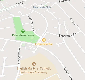 map for Hope Long Eaton Breakfast Club at Petersham Hall