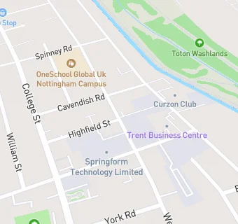 map for Highfield Meals at Focus School