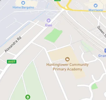 map for Huntingtower Community Primary School