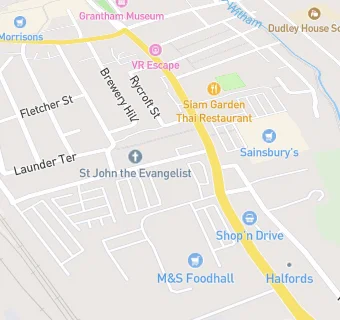 map for St.John's Medical Centre