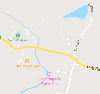 map for Kings Head Public House