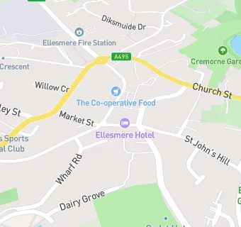 map for The Ellesmere Hotel Ltd