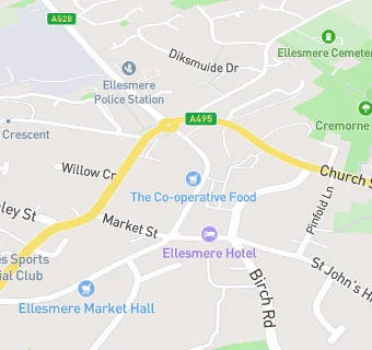 map for Ellesmere Kebab And Pizza House