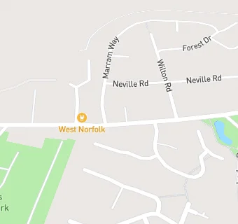 map for The West Norfolk Pub