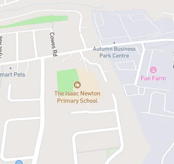 map for The Isaac Newton Primary School