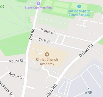 map for Christ Church Academy