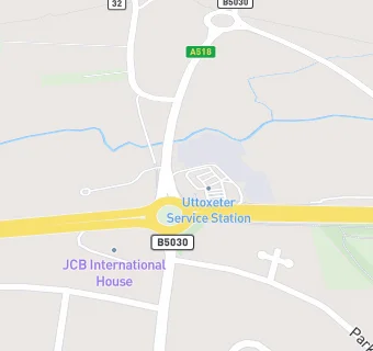 map for McDonalds Restaurant Ltd Uttoxeter