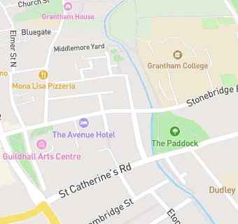 map for The Avenue Hotel