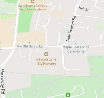 map for Beacon Lane Day Nursery