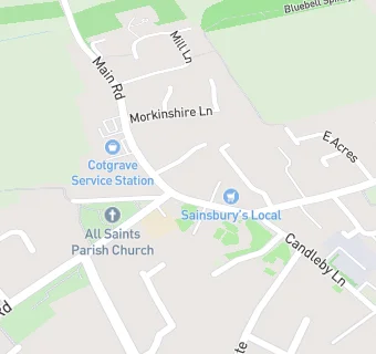 map for The Manvers Arms