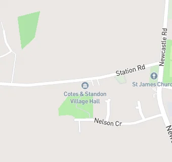 map for Cotes Heath And Standon Community Centre