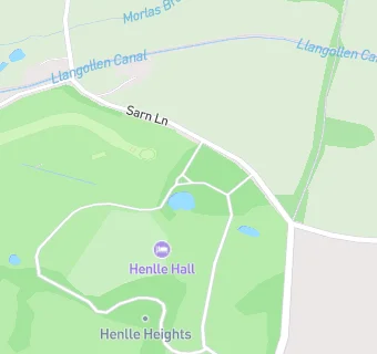 map for Henlle Heights