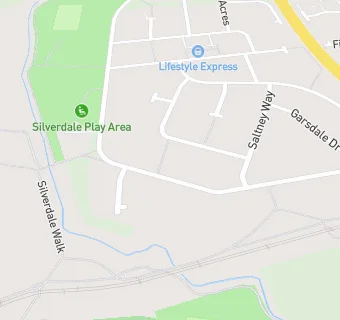 map for Silverdale Pre-School