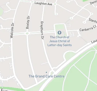 map for The Grand Care Centre