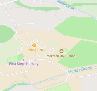 map for Moreton Hall School