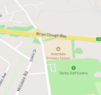 map for Asterdale Primary School