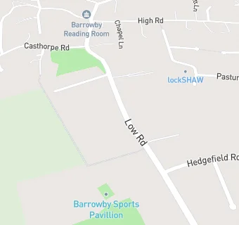 map for Barrowby Pre School