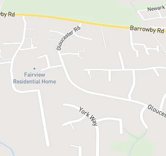 map for Fairview Residential Home