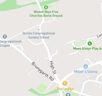 map for Weston Rhyn Stores