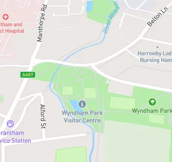 map for Wyndham Park Cafe