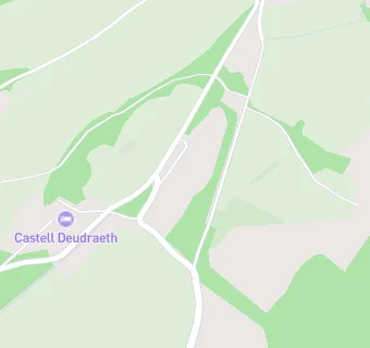 map for Castell Deudraeth