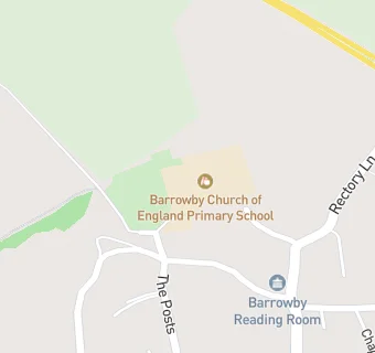 map for Barrowby Church of England Primary School