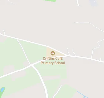 map for Criftins CofE Primary School