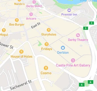 map for 40 Cha Taiwanese Bubble Tea - Derby