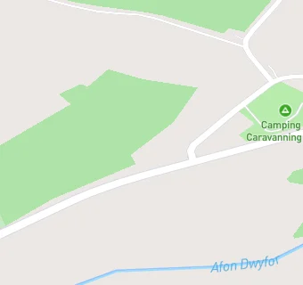 map for The Camping and Caravanning Club